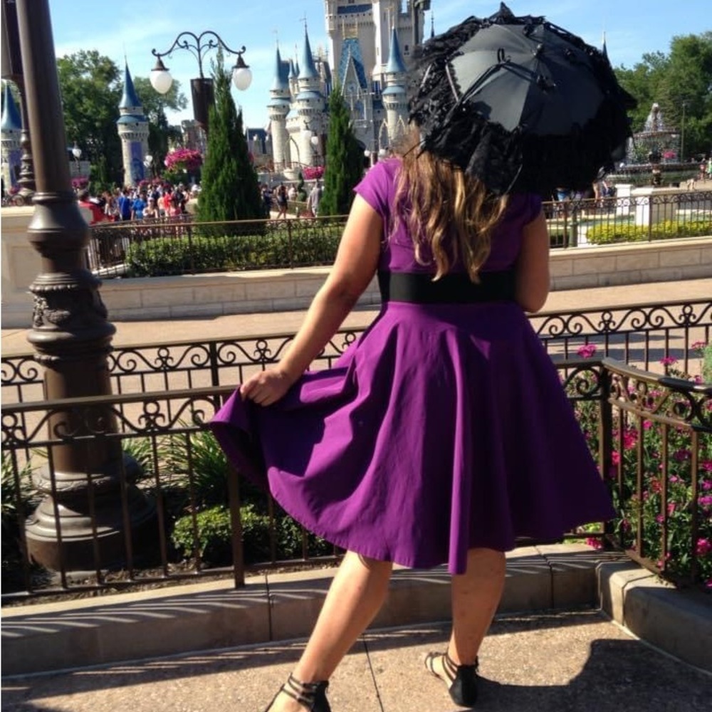 Purple Swing Dress